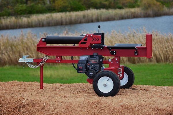 Performance Built 32-Ton 250-cc Horizontal and Vertical Gas Log Splitter  with Briggs and Stratton Engine in the Hydraulic Gas Log Splitters  department at